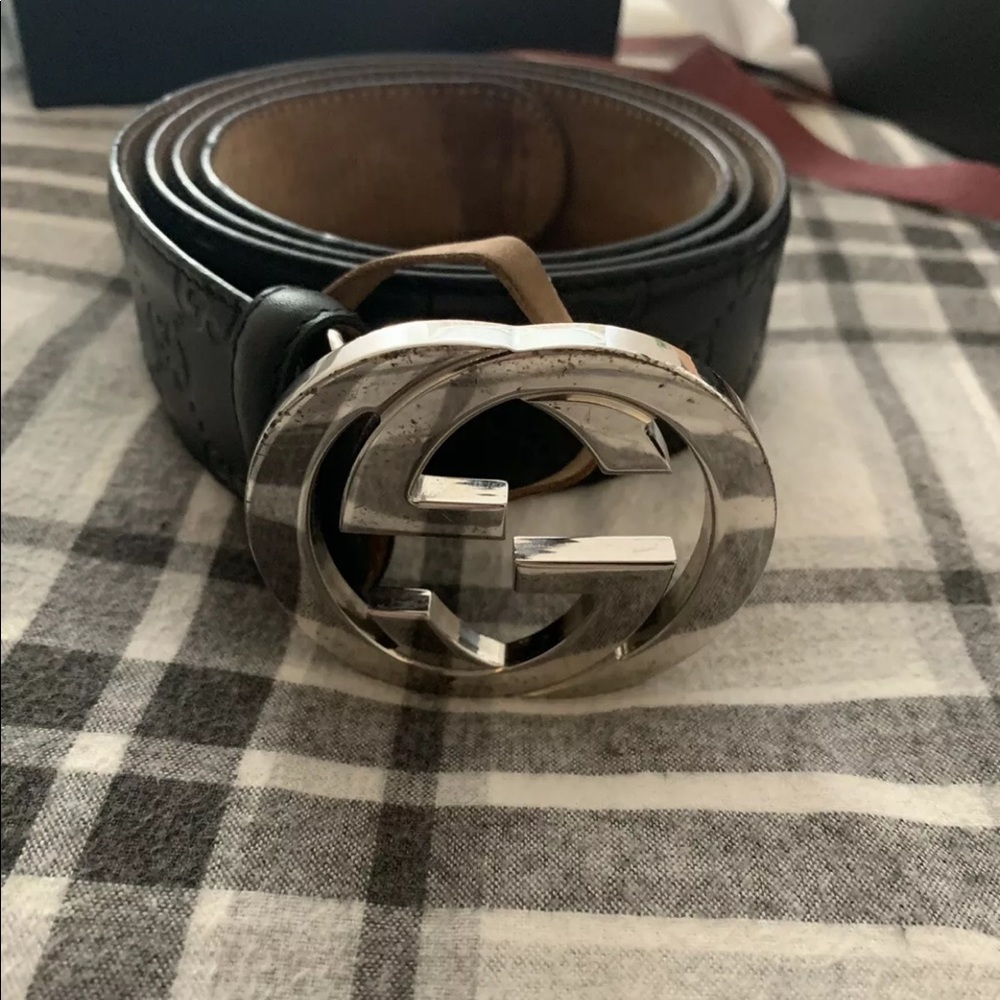 Mens Gucci Signature belt